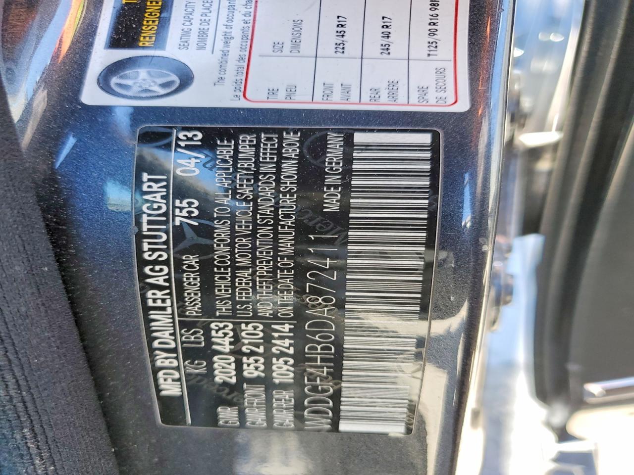 2013 MERCEDES-BENZ C 250 photo 37