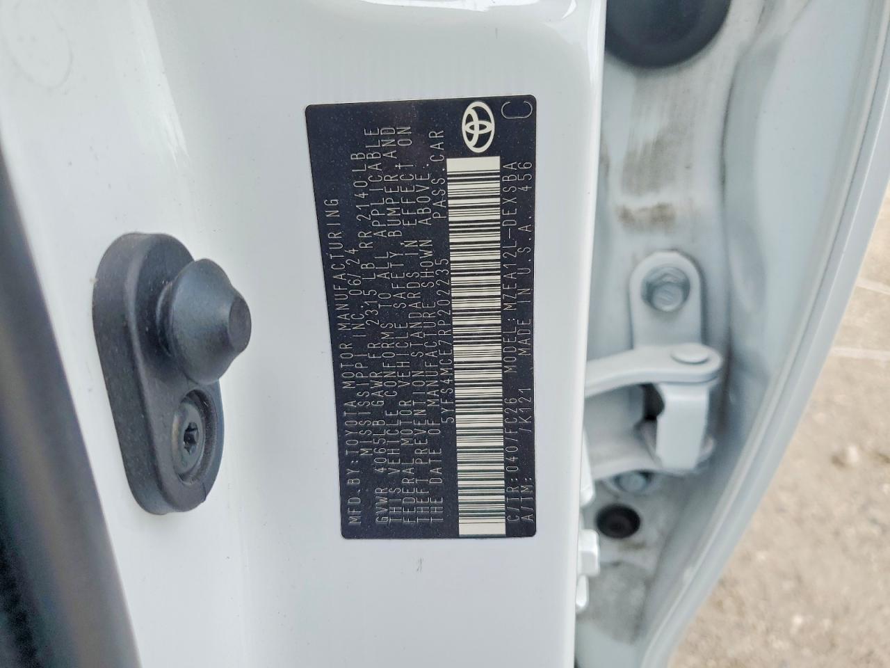 2024 TOYOTA COROLLA photo 34