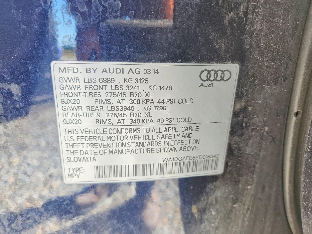 2014 AUDI Q7 PRESTIGE photo 25