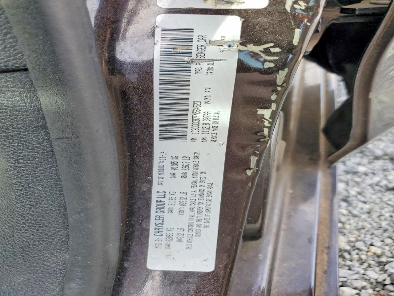 2015 CHRYSLER 200 C photo 23