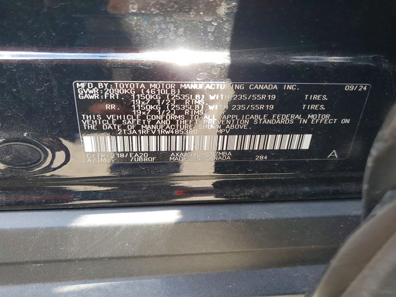 2024 TOYOTA RAV4 XLE PREMIUM photo 13
