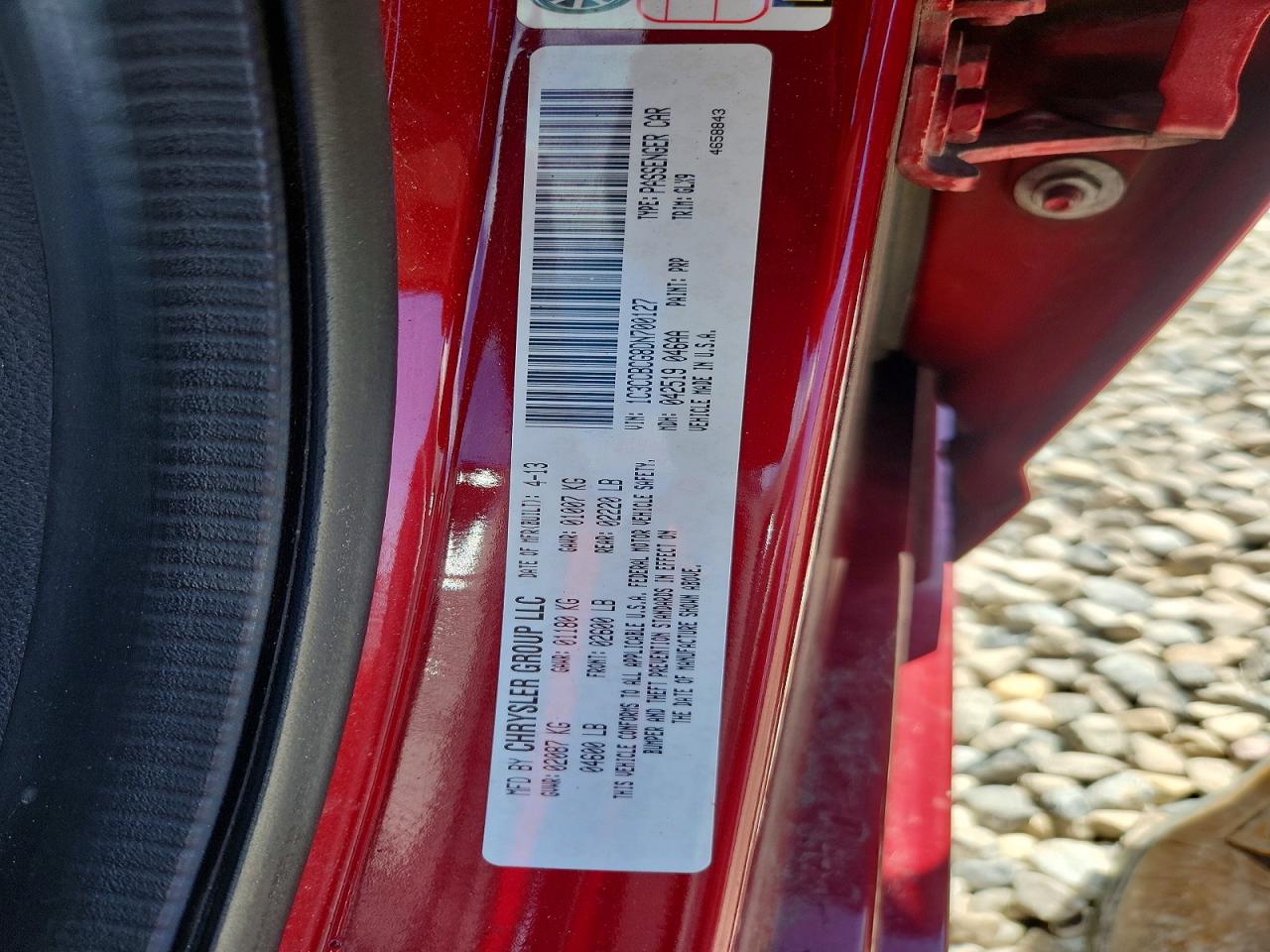 2013 CHRYSLER 200 LIMITED photo 25