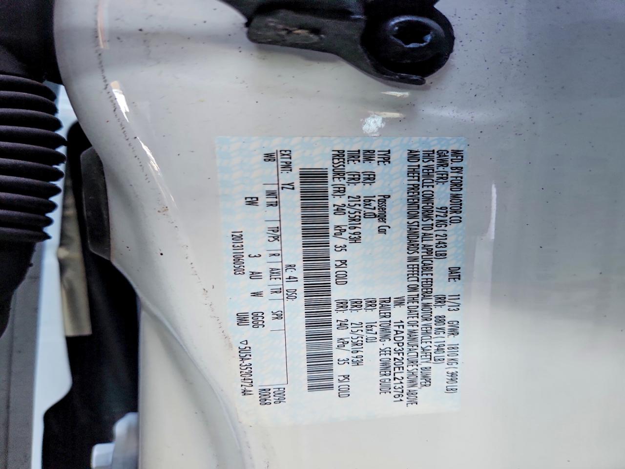 2014 FORD FOCUS SE photo 34