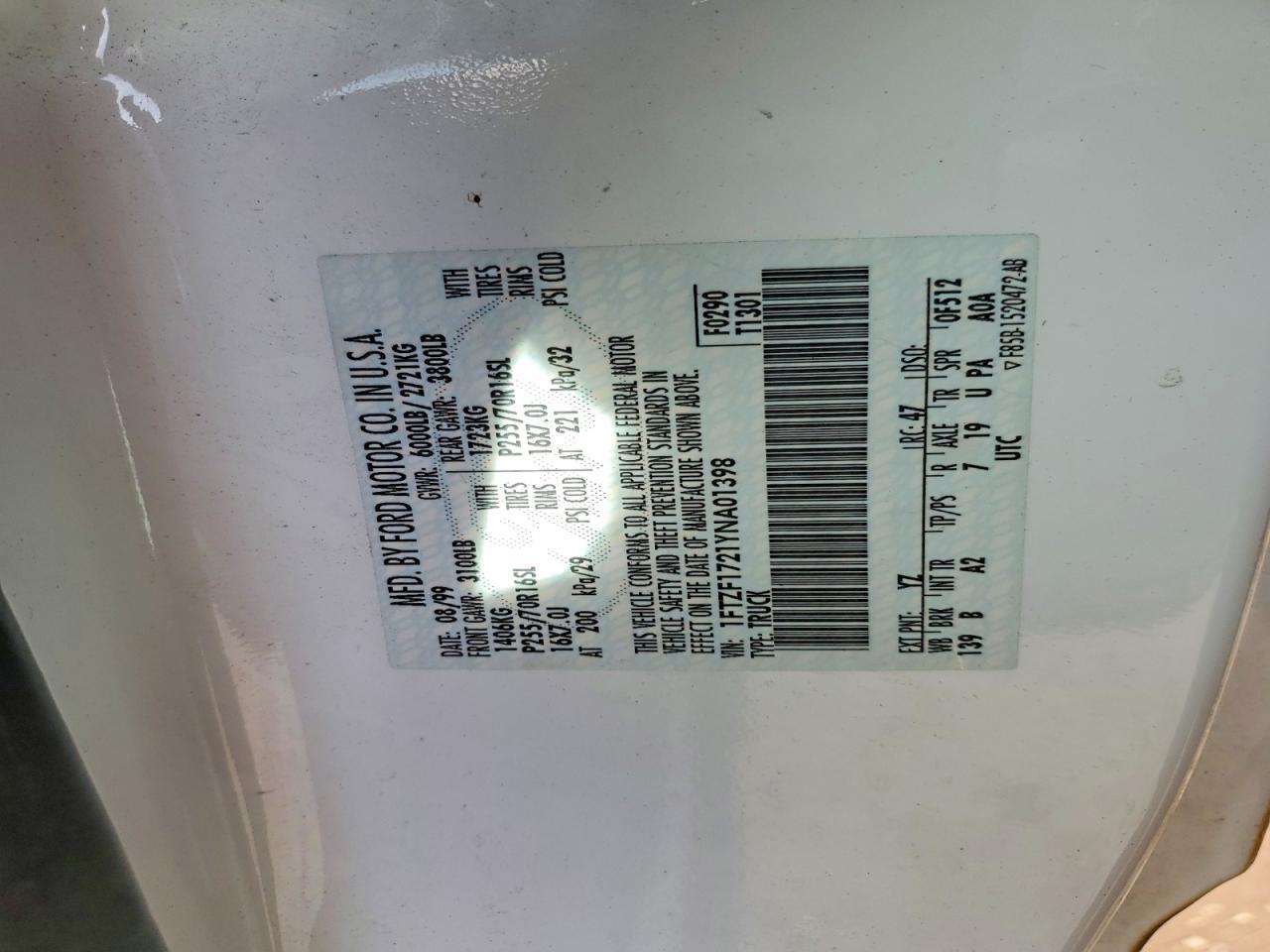 2000 FORD F150 photo 23
