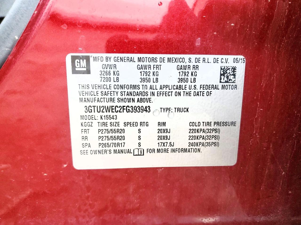 2015 GMC SIERRA K1500 DENALI photo 23