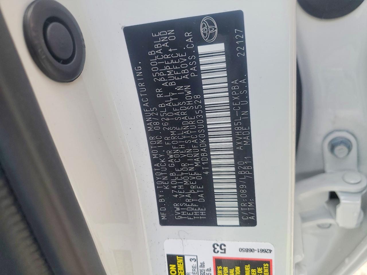 2025 TOYOTA CAMRY XSE photo 23