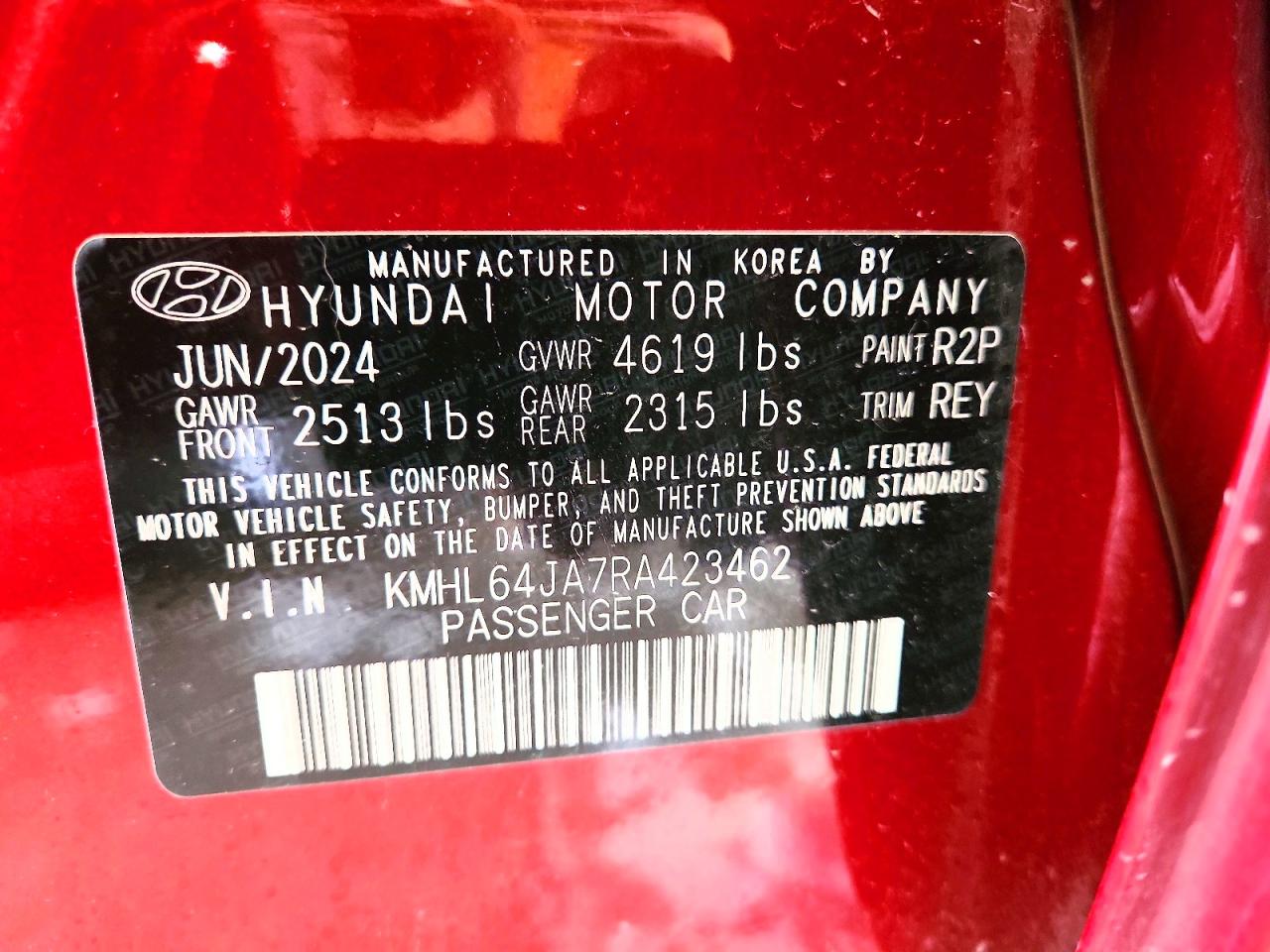2024 HYUNDAI SONATA SEL photo 25