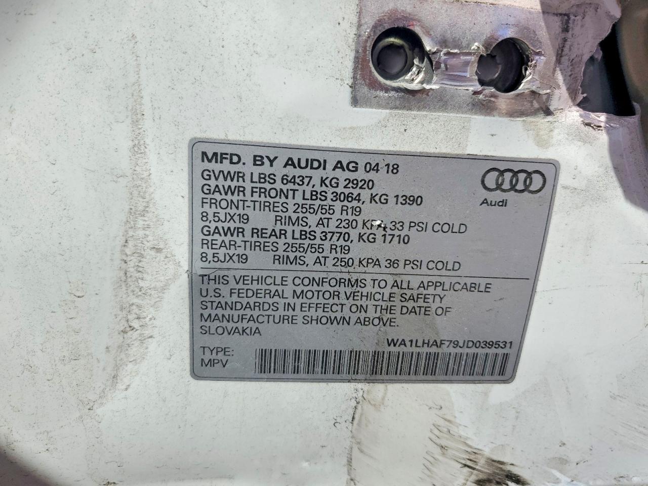 2018 AUDI Q7 PREMIUM PLUS photo 14
