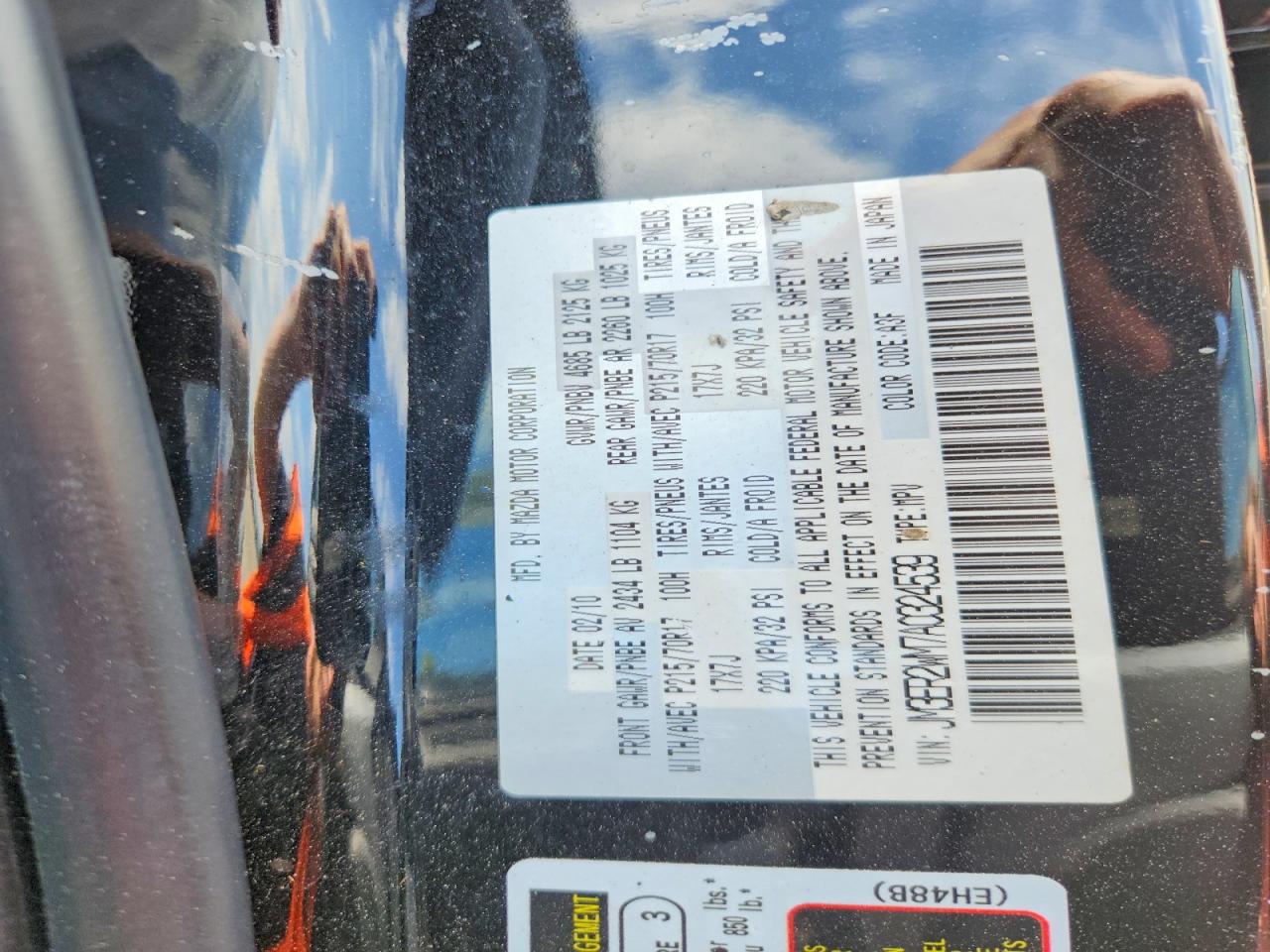 2010 MAZDA CX-7 photo 23