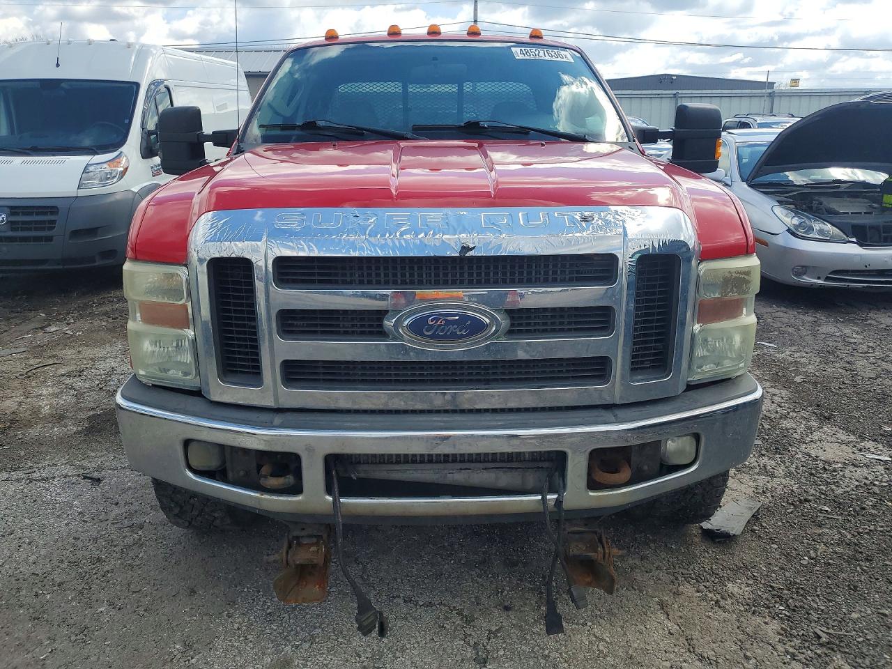 2008 FORD F250 SUPER DUTY FLATBED TRUCK photo 9
