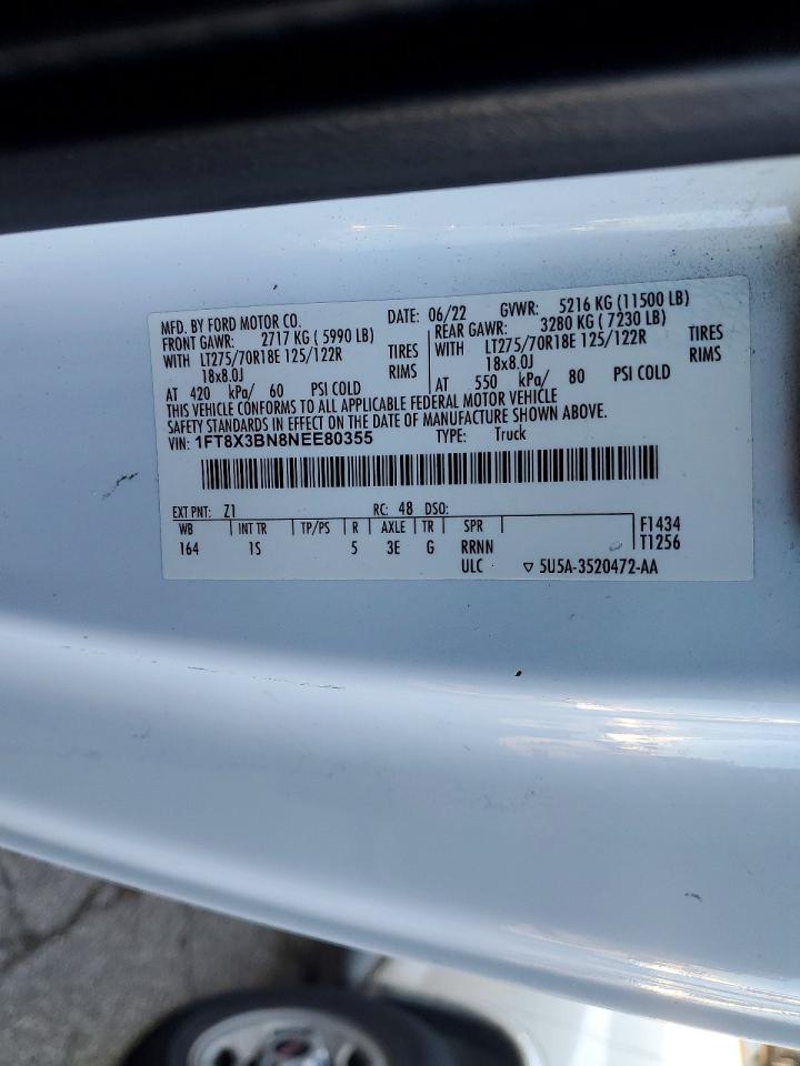 2022 FORD F350 SUPER DUTY photo 25