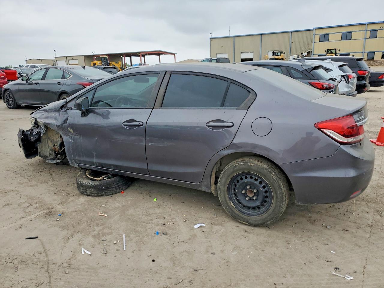 2014 HONDA CIVIC LX photo 2