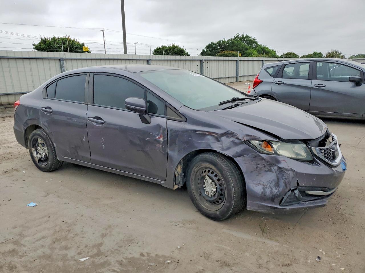 2014 HONDA CIVIC LX photo 4