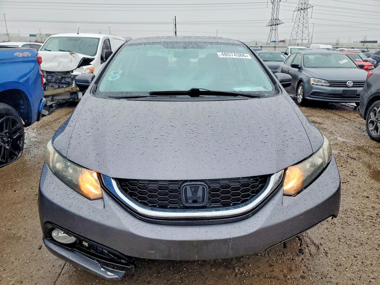 2014 HONDA CIVIC EXL photo 5