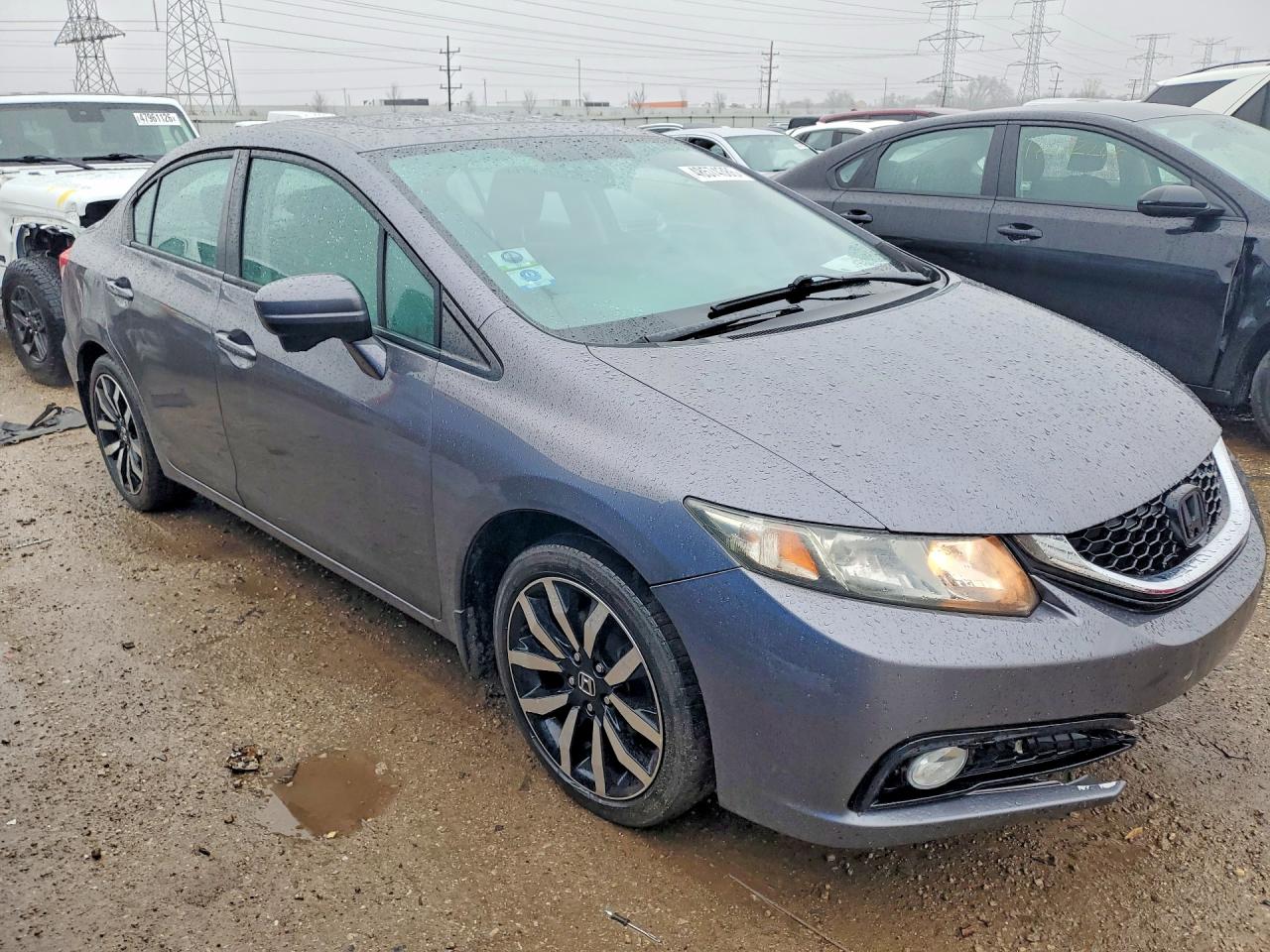 2014 HONDA CIVIC EXL photo 4
