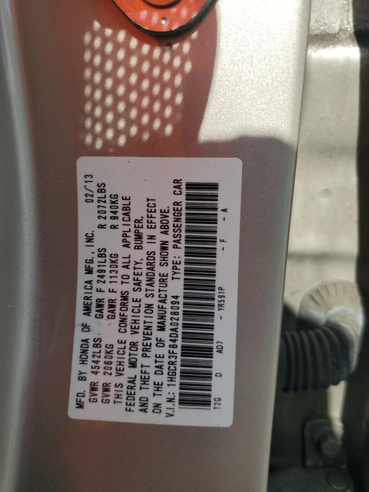 2013 HONDA ACCORD EXL photo 23