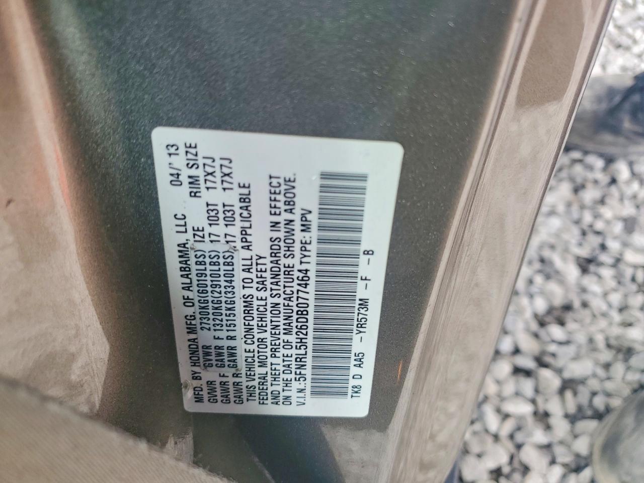 2013 HONDA ODYSSEY LX photo 25