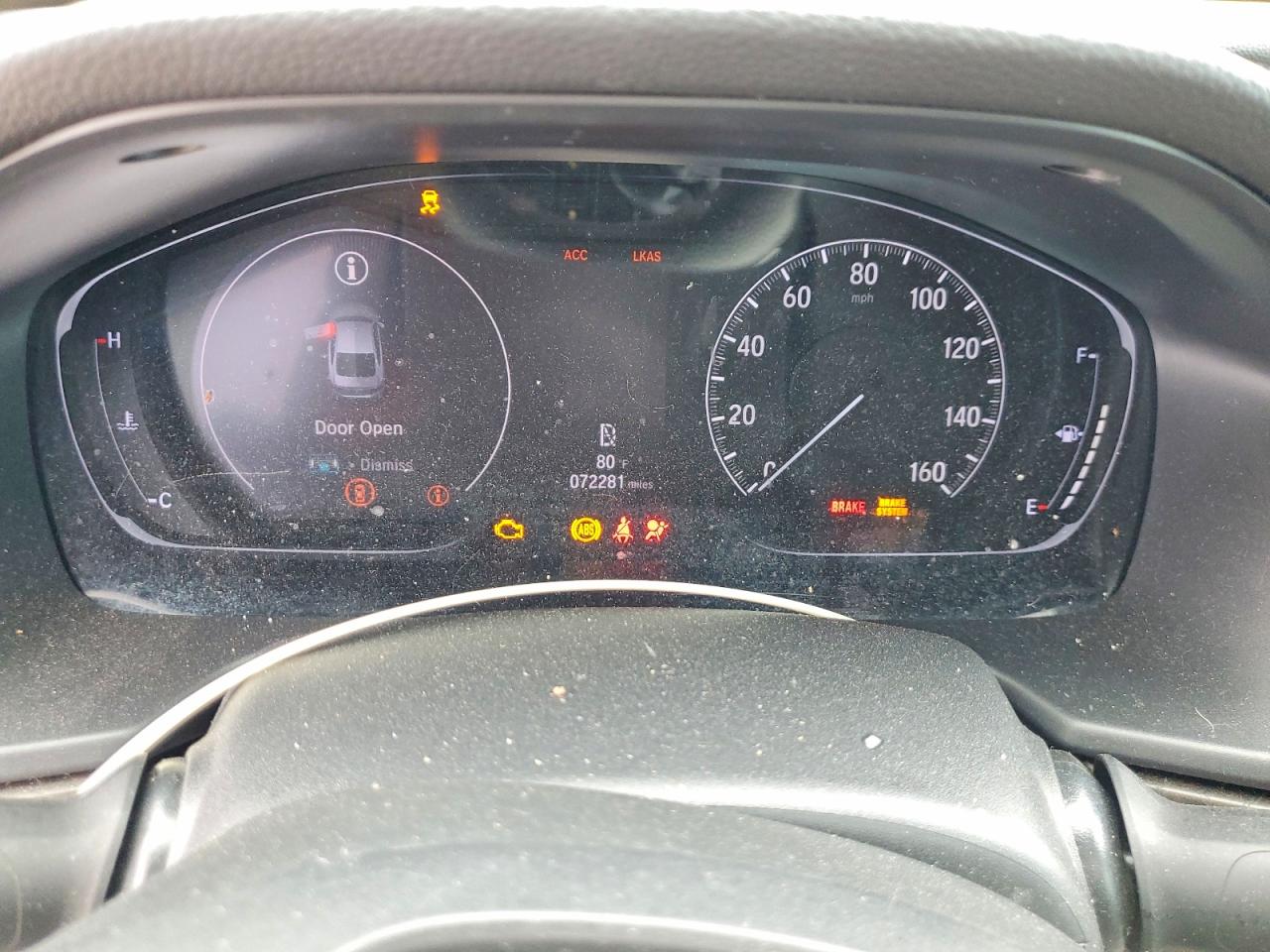 2020 HONDA ACCORD EX photo 9