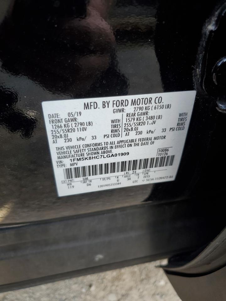 2020 FORD EXPLORER PLATINUM photo 37