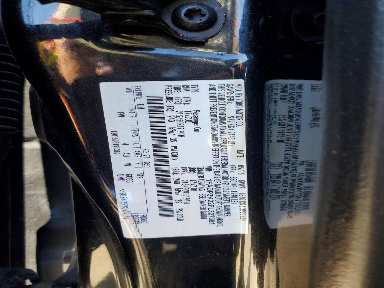 2015 FORD FOCUS SE photo 23