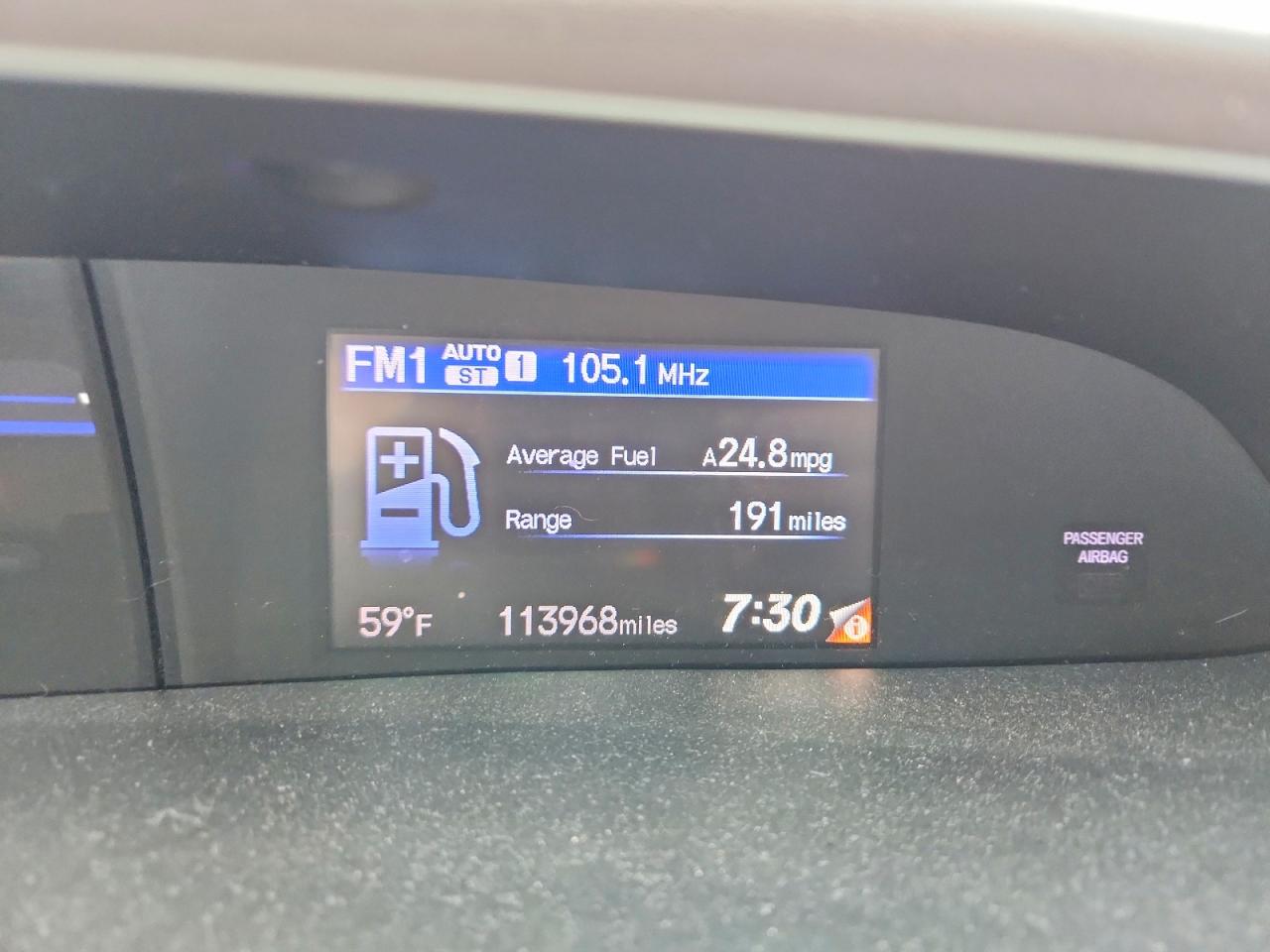 2012 HONDA CIVIC EX photo 9