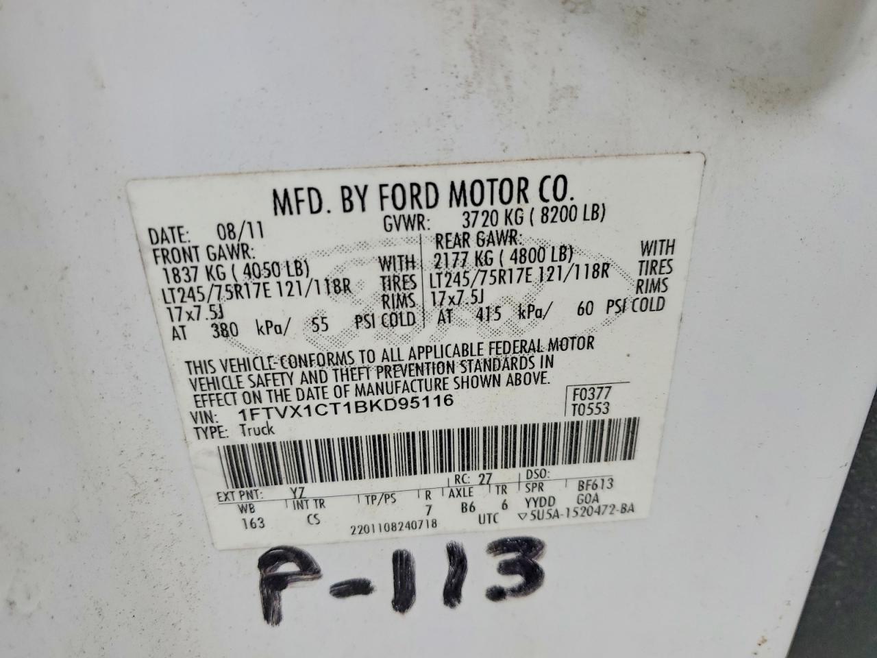 2011 FORD F150 SUPER CAB photo 23