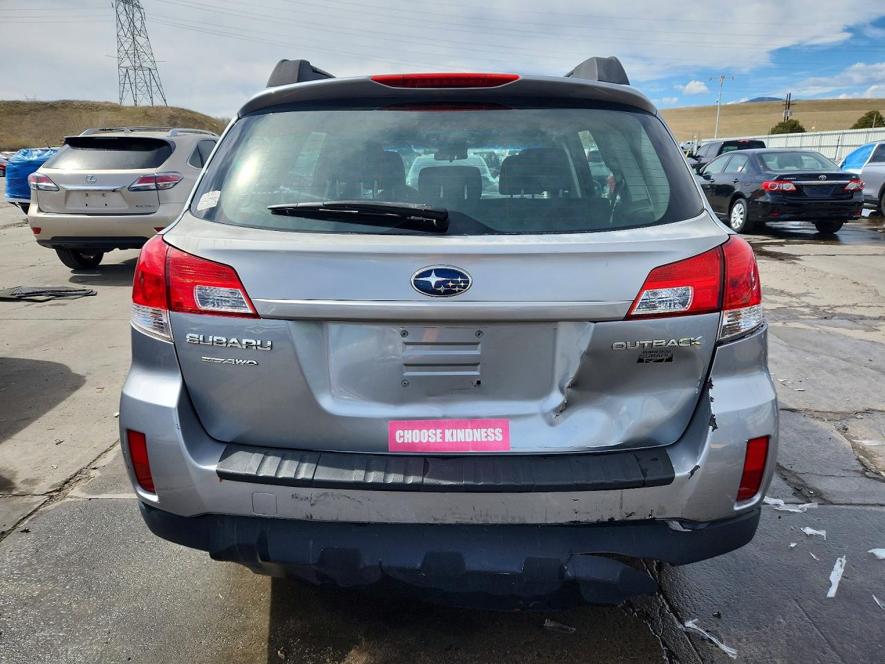2011 SUBARU OUTBACK 2.5I photo 11