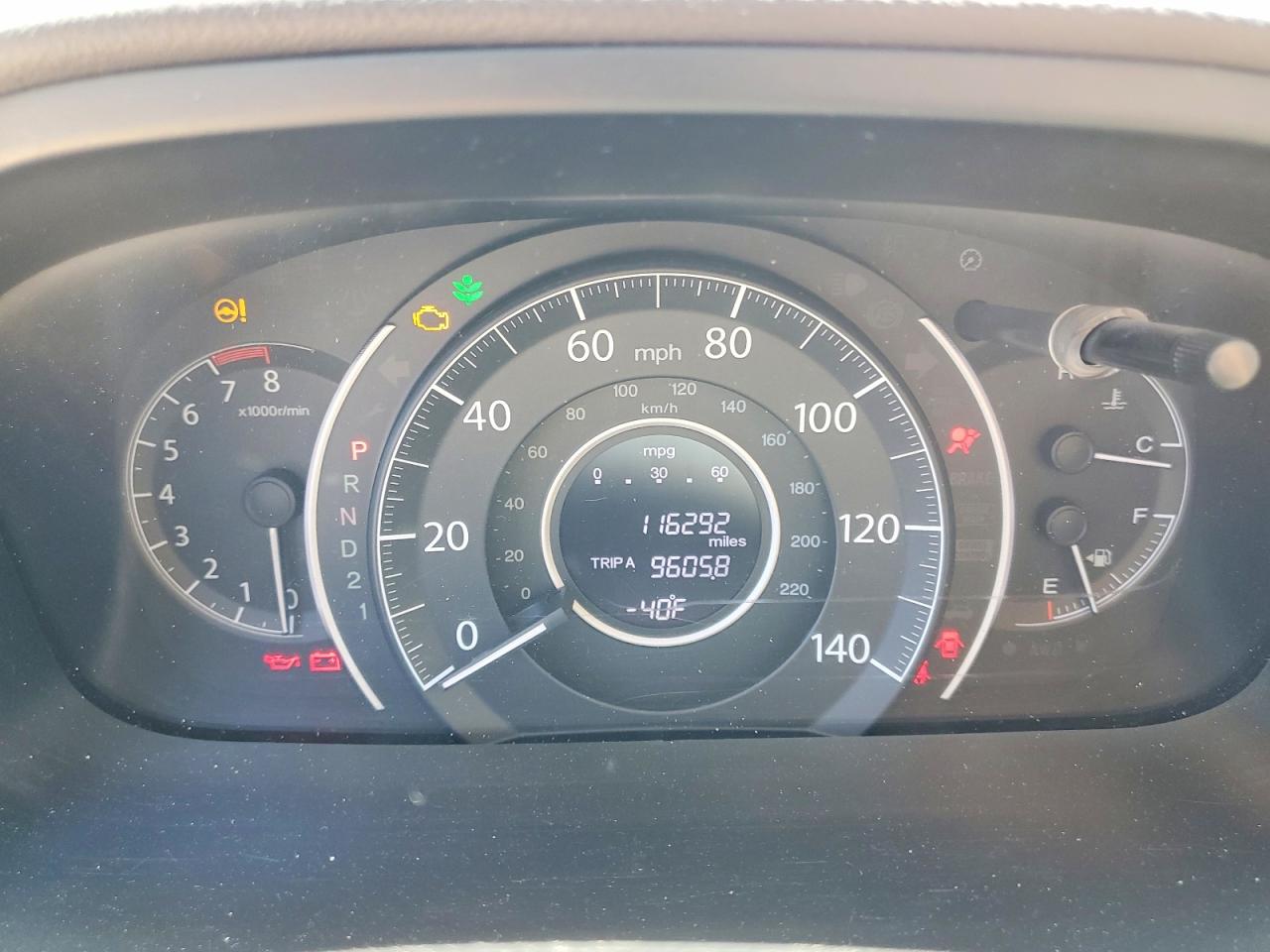 2014 HONDA CR-V EXL photo 9