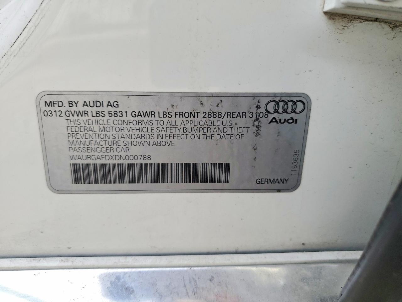 2013 AUDI A8 L QUATTRO photo 34