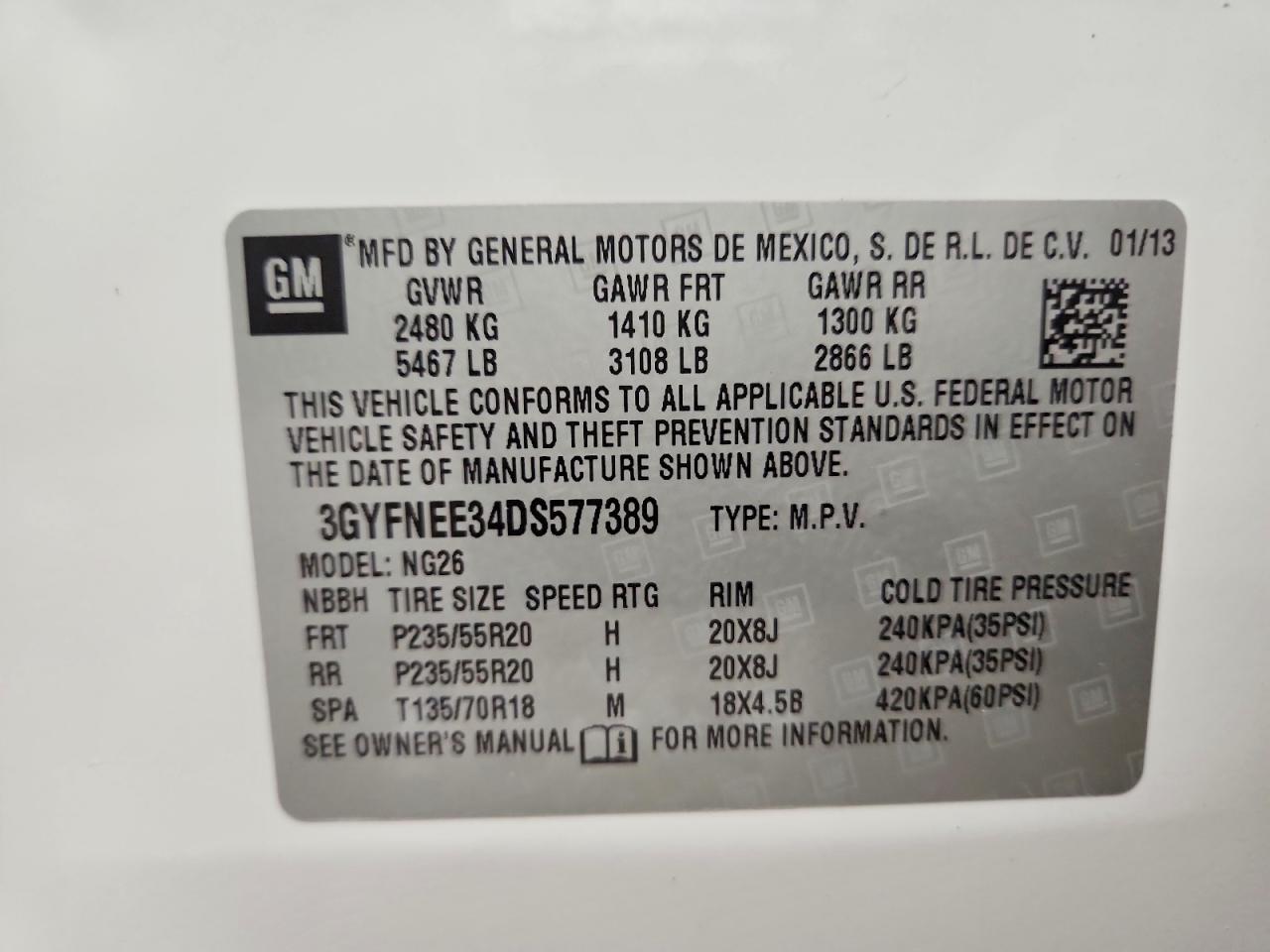 2013 CADILLAC SRX PREMIUM COLLECTION photo 37