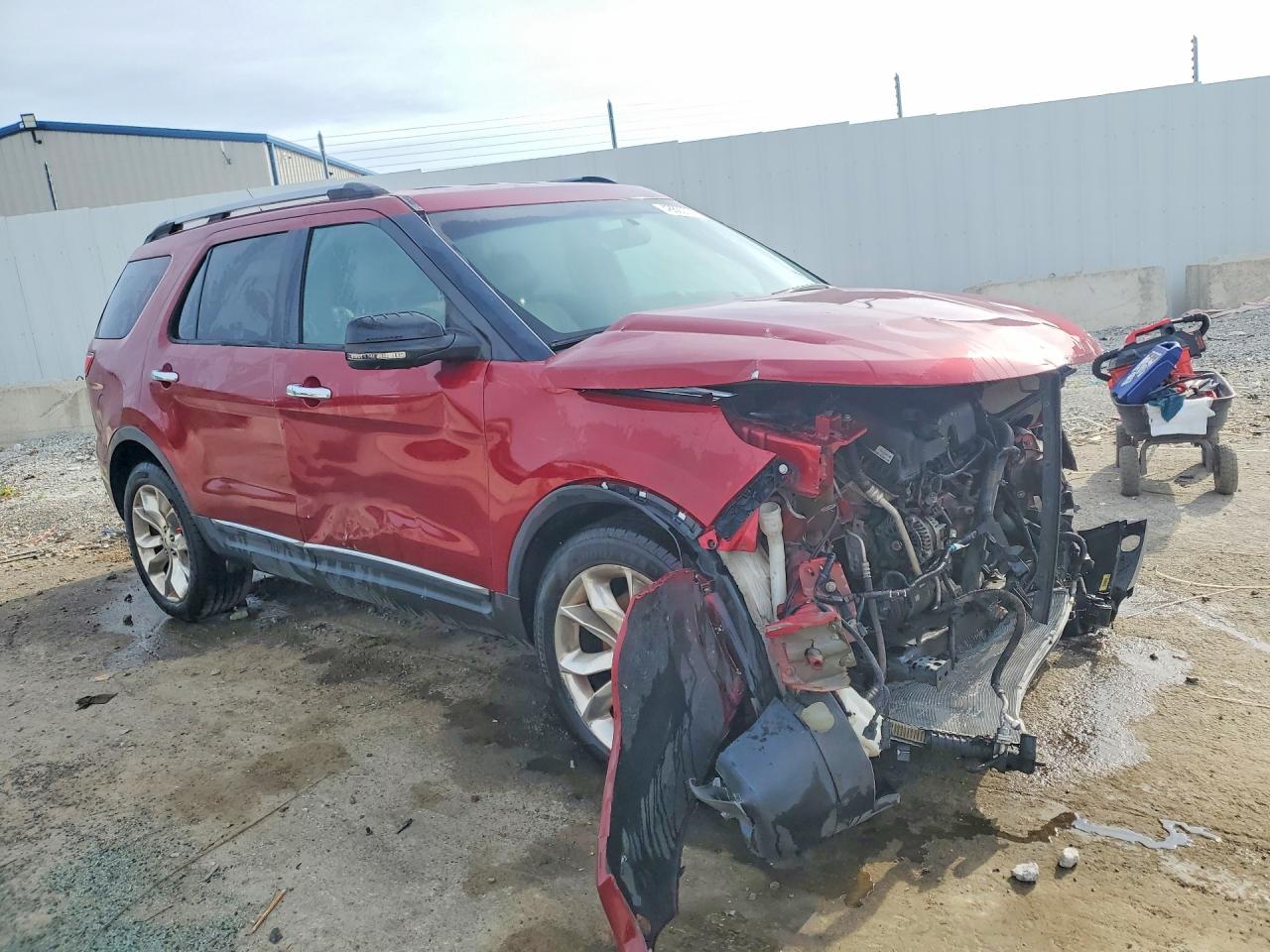 2014 FORD EXPLORER XLT photo 4