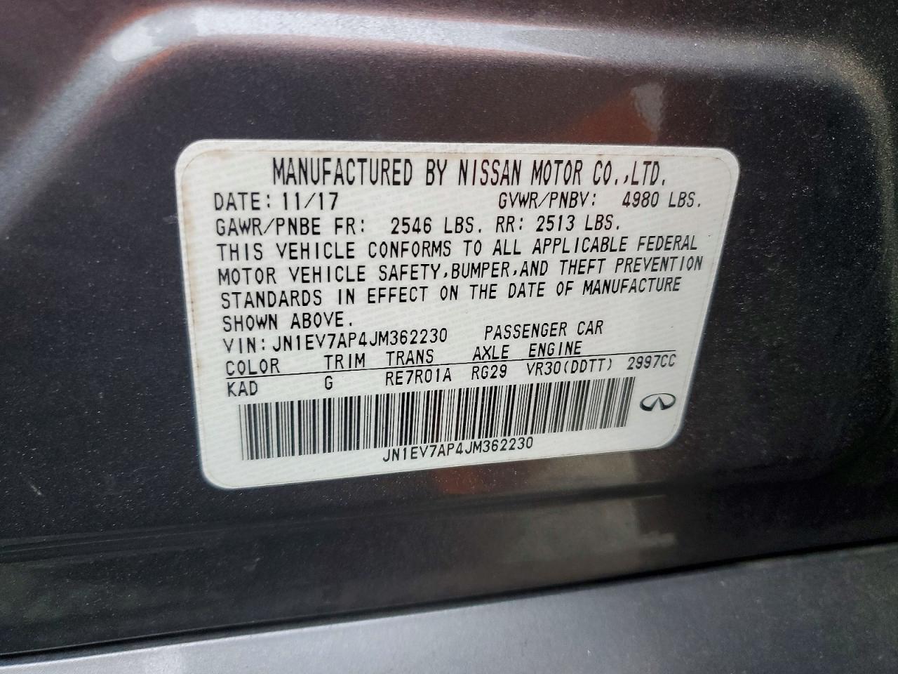 2018 INFINITI Q50 3.0T LUXE photo 34