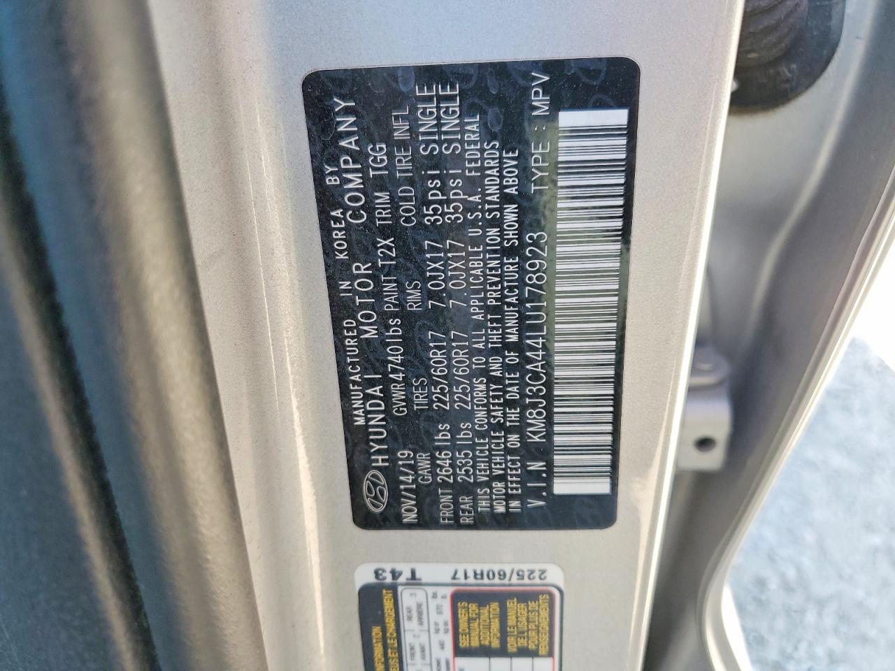 2020 HYUNDAI TUCSON VALUE photo 34