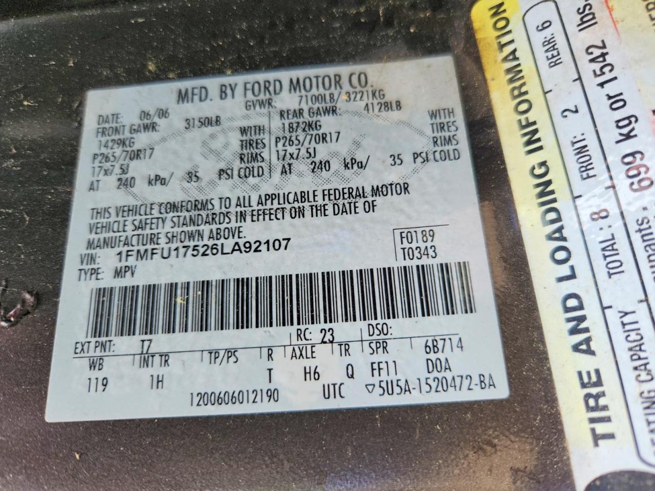 2006 FORD EXPEDITION EDDIE BAUER photo 25