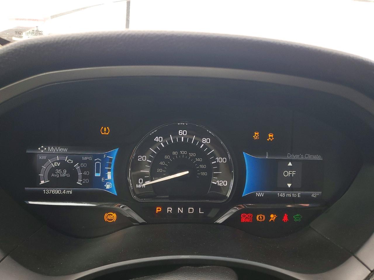 2016 LINCOLN MKZ HYBRID photo 9