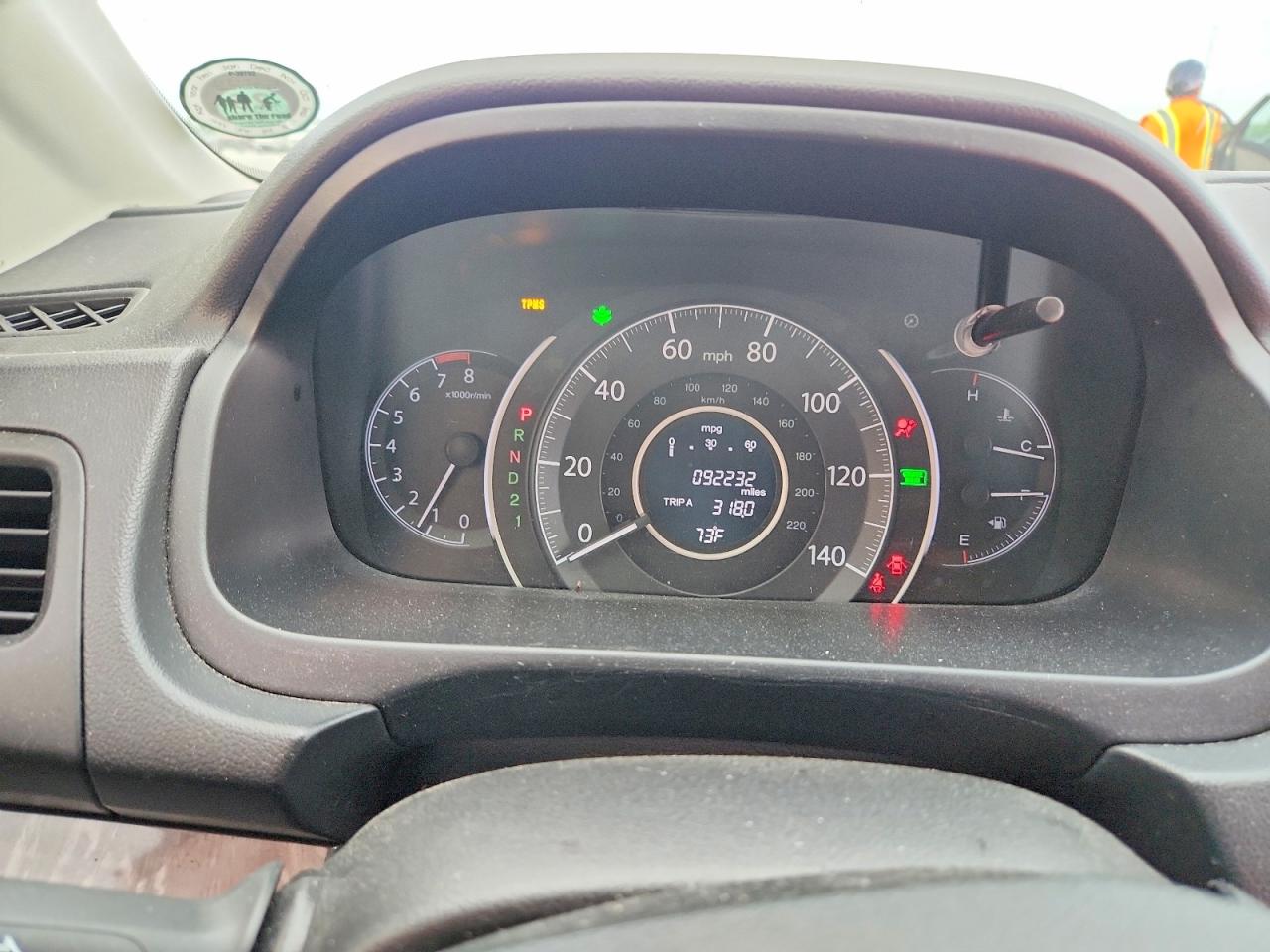 2012 HONDA CR-V EXL photo 17