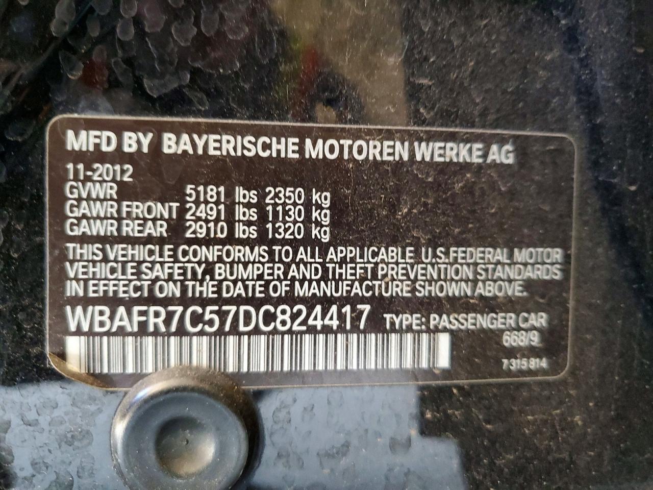 2013 BMW 535 I photo 23