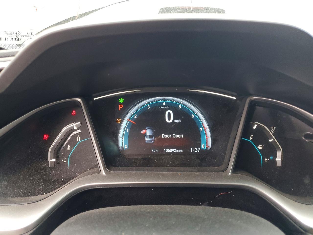 2016 HONDA CIVIC EX photo 17