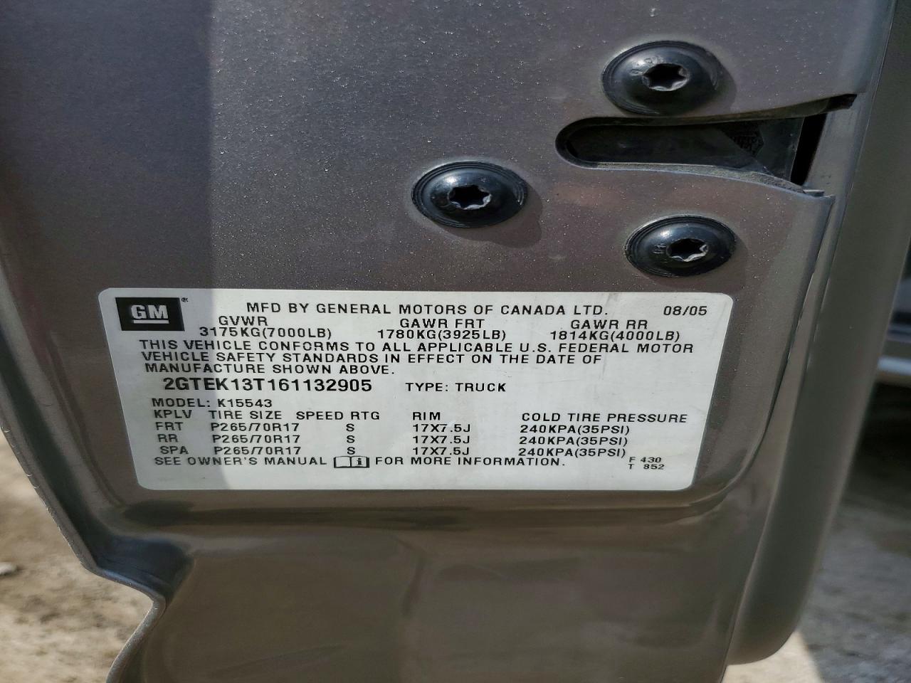 2006 GMC NEW SIERRA K1500 photo 12