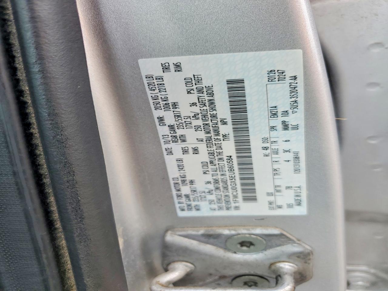 2014 FORD ESCAPE SE photo 37
