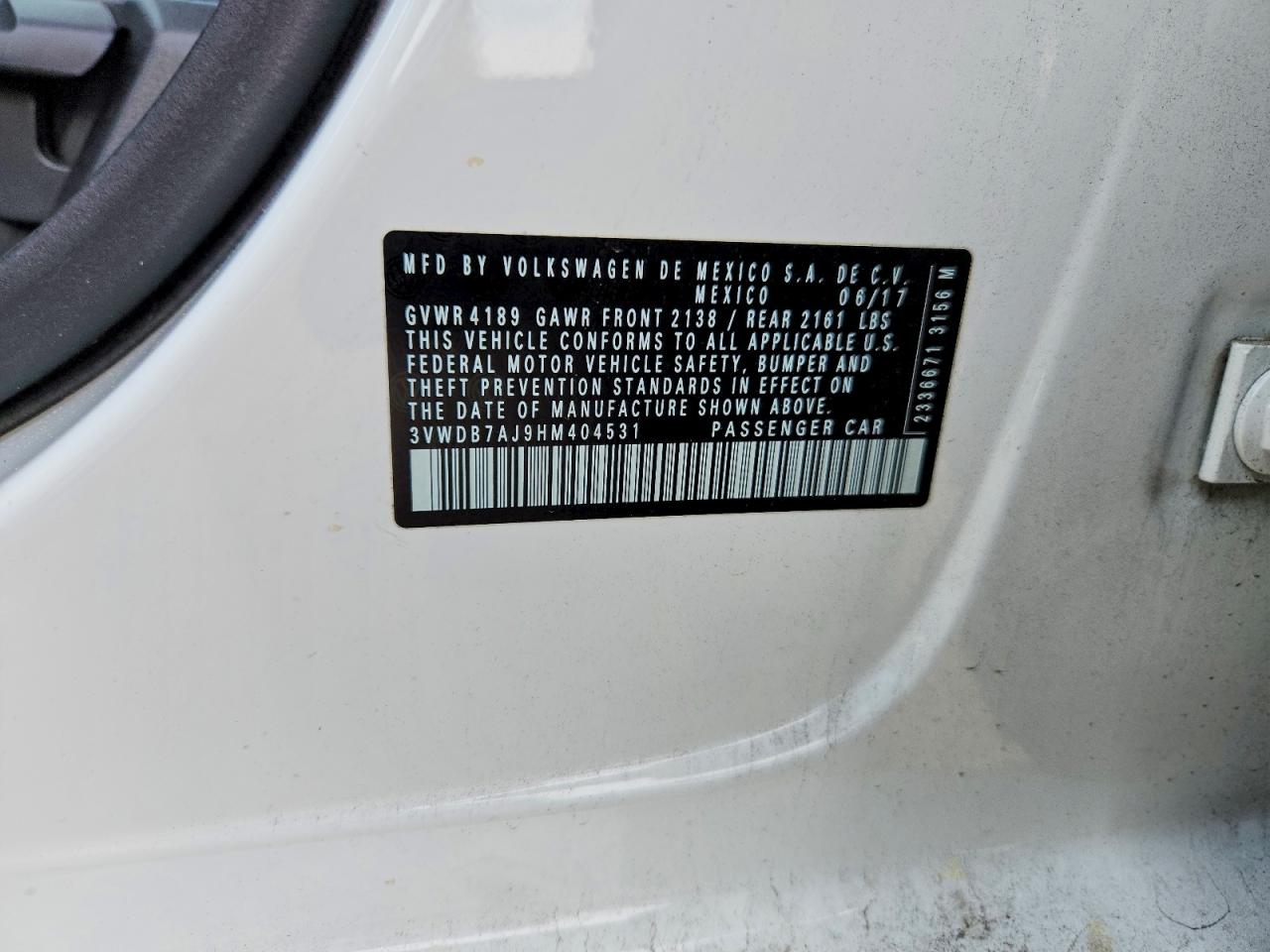 2017 VOLKSWAGEN JETTA SE photo 34