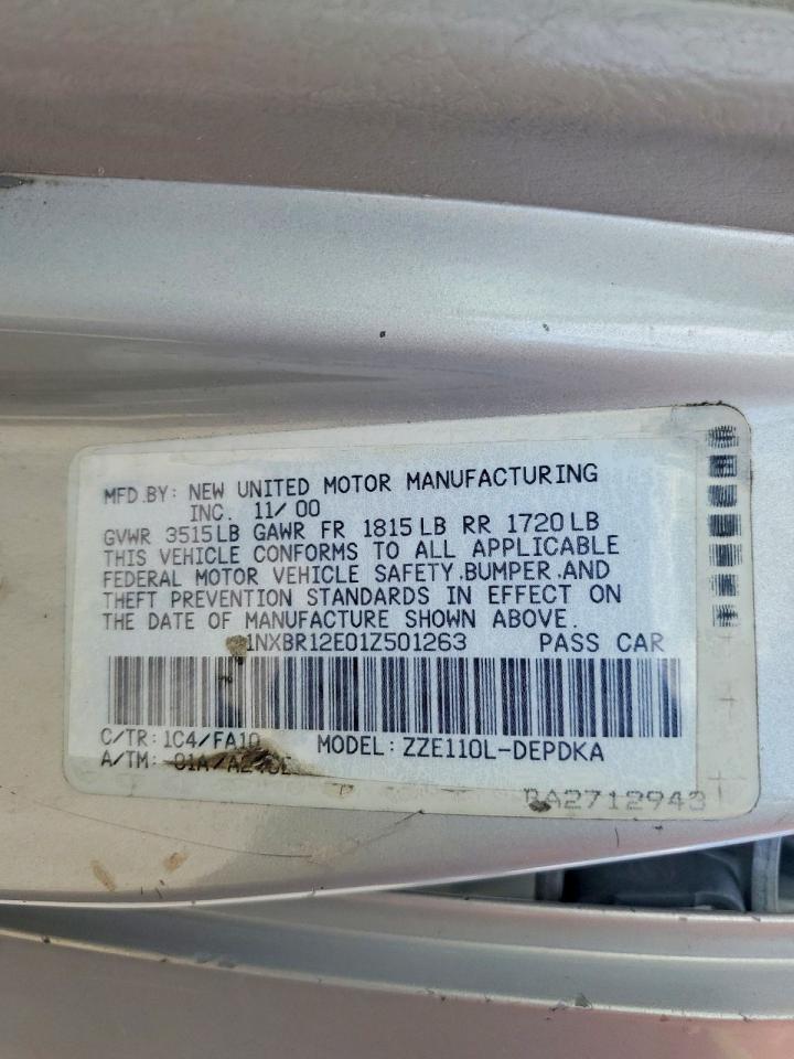 2001 TOYOTA COROLLA LE photo 23