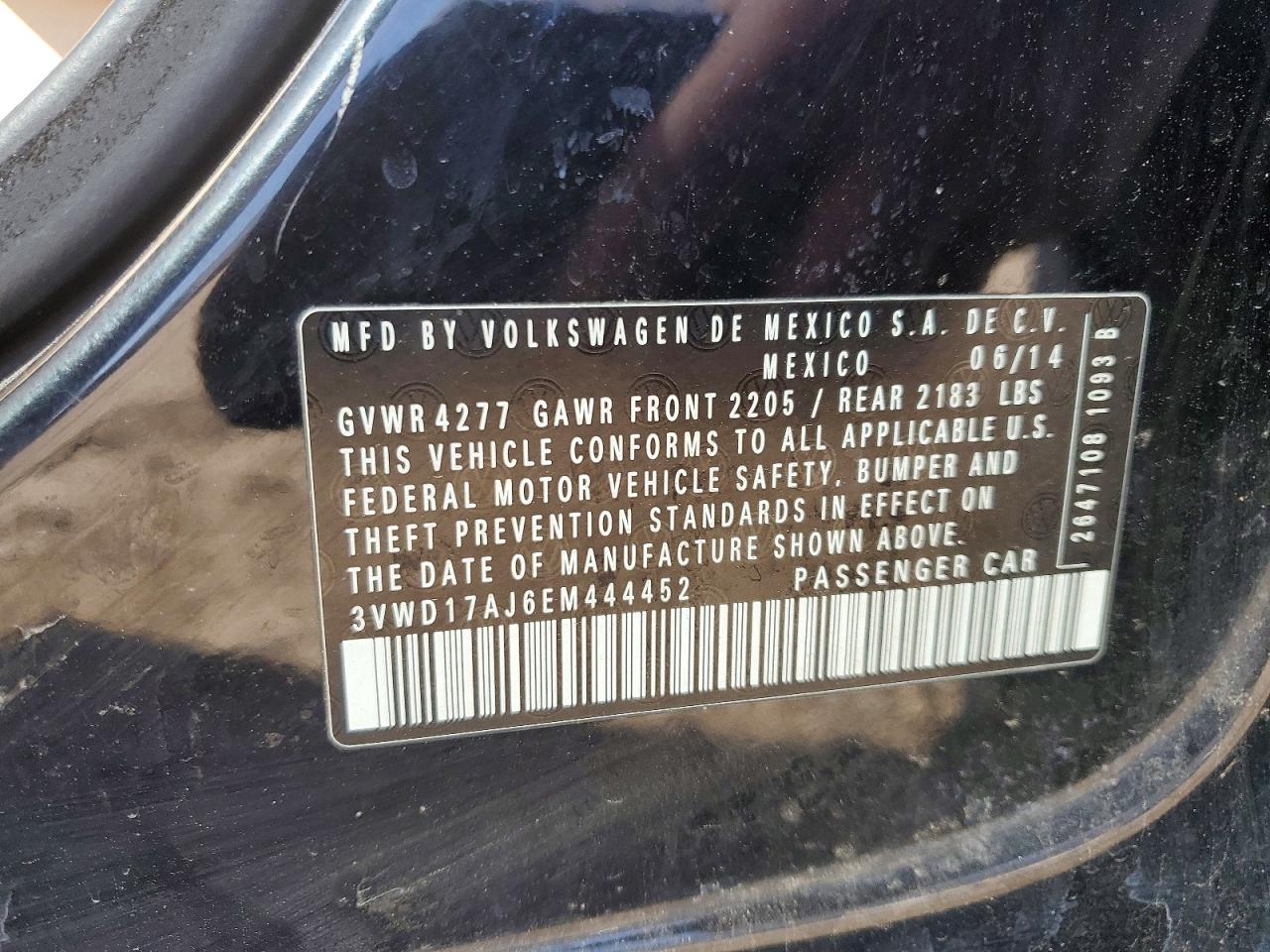 2014 VOLKSWAGEN JETTA SE photo 23