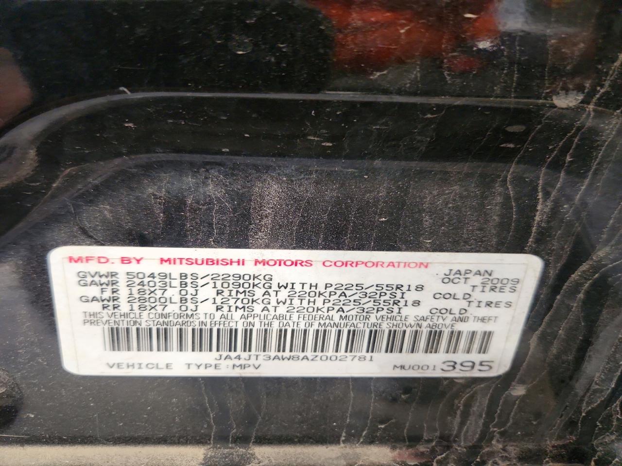 2010 MITSUBISHI OUTLANDER SE photo 13