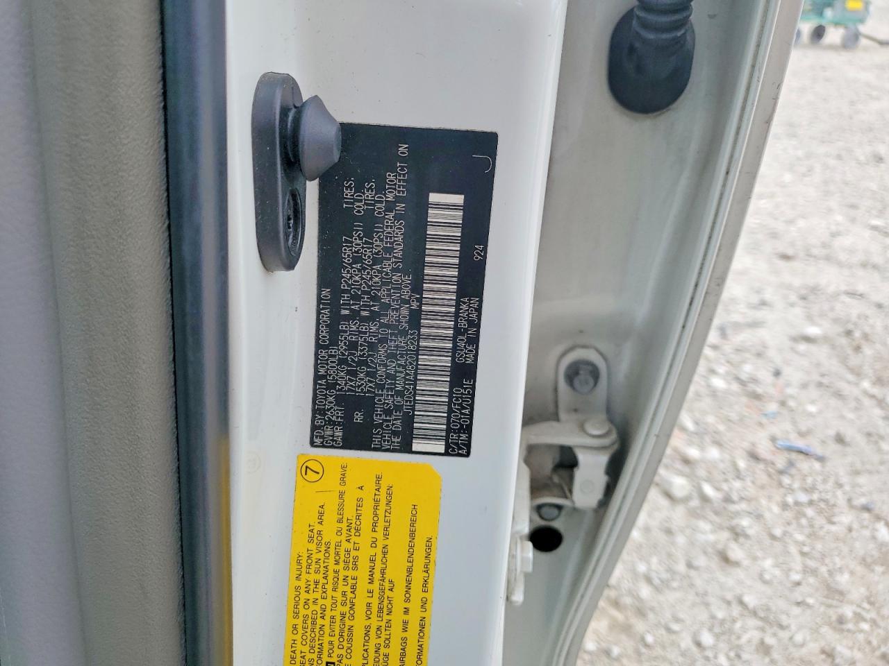 2008 TOYOTA HIGHLANDER BASE photo 27