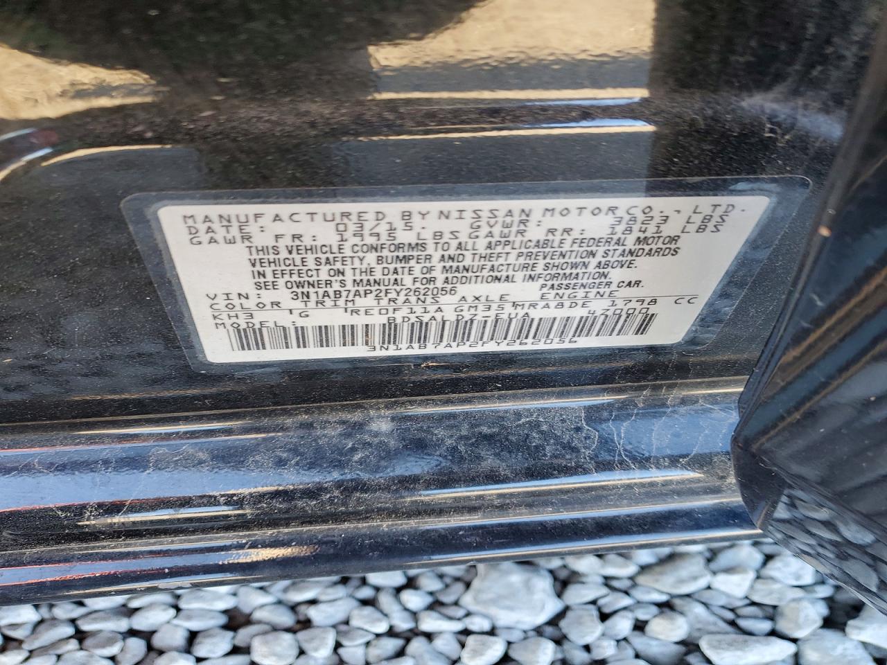 2015 NISSAN SENTRA SV photo 37