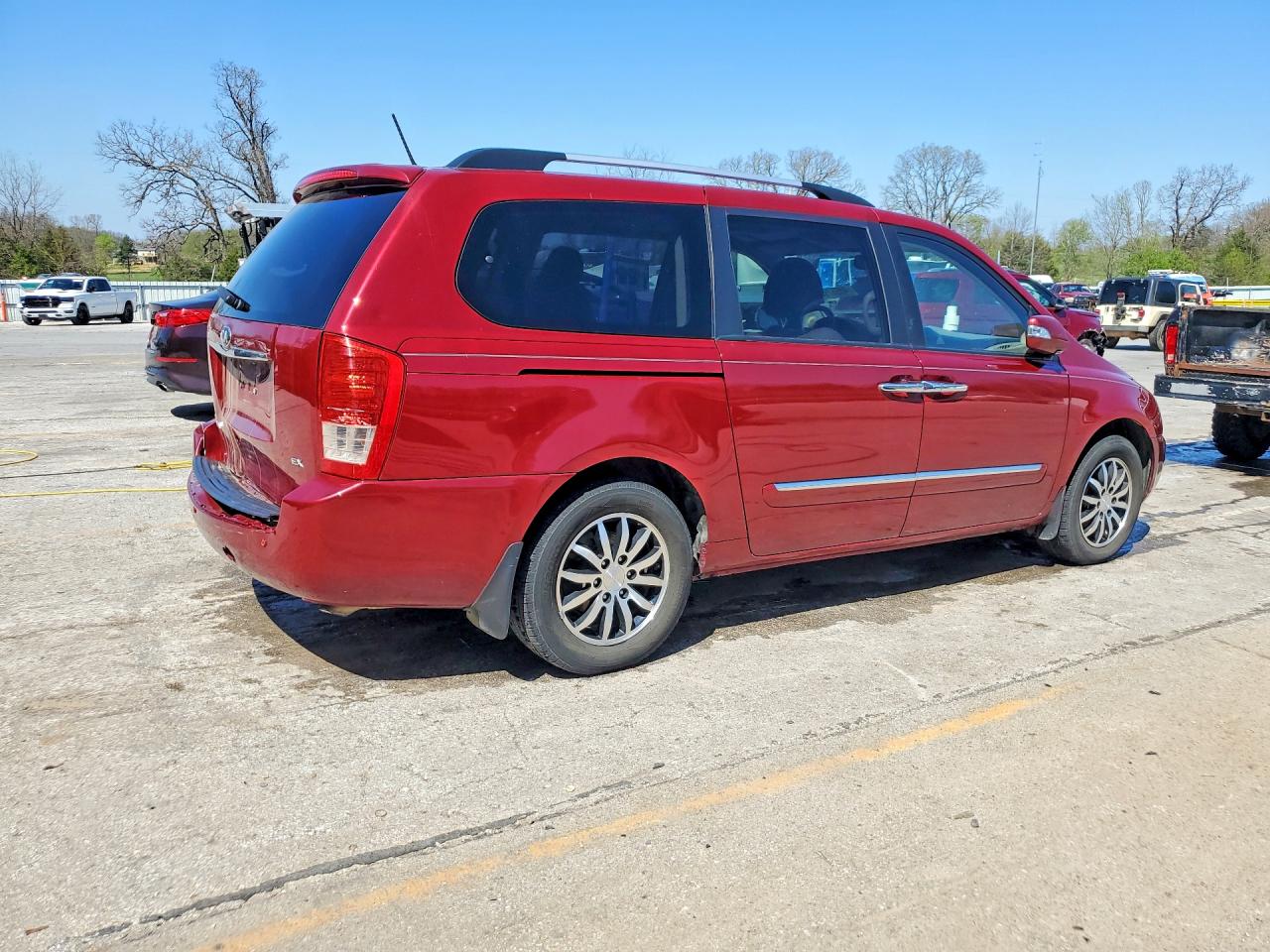 2012 KIA SEDONA EX photo 5