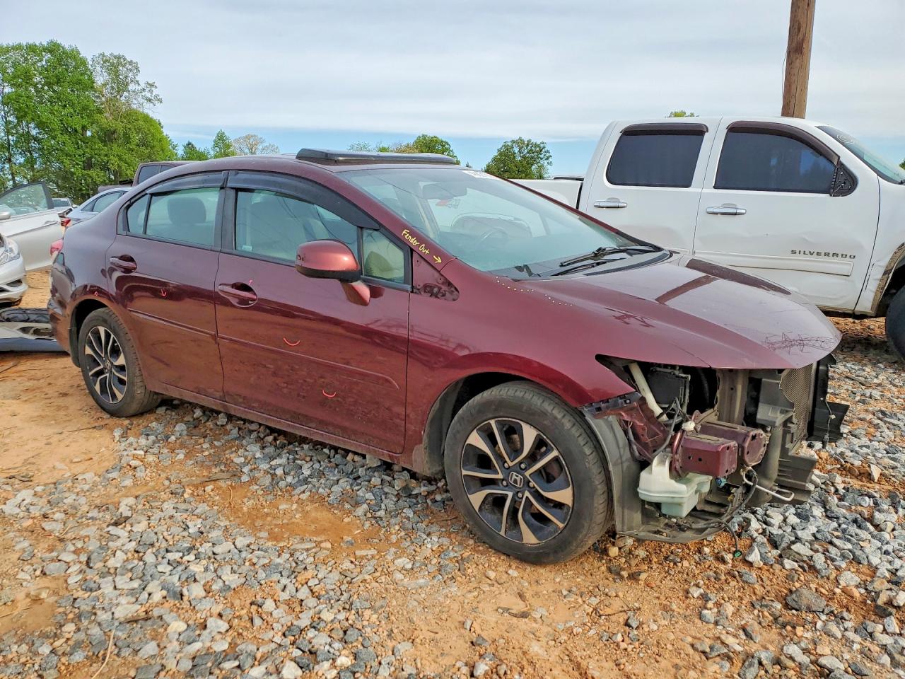 2013 HONDA CIVIC EXL photo 10