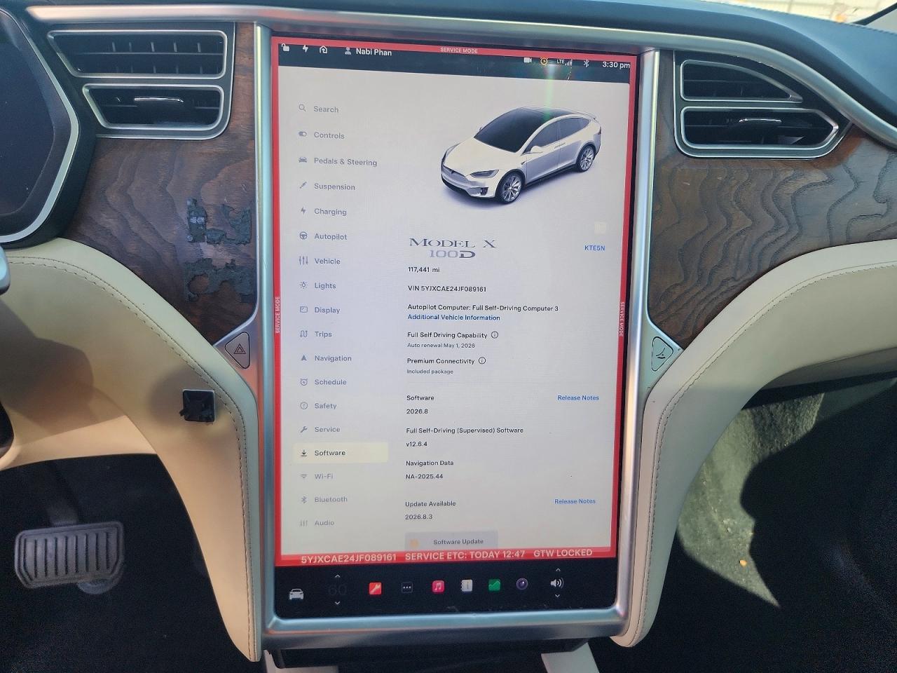 2018 TESLA MODEL X photo 9
