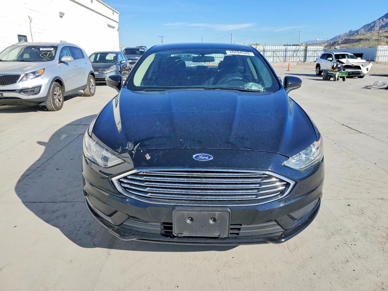2017 FORD FUSION SE photo 9